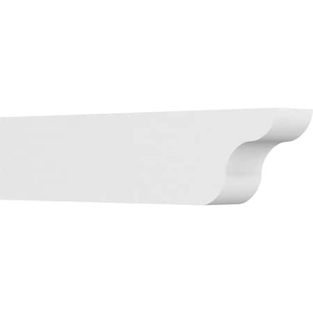 Ekena Millwork Standard Carmel Architectural Grade PVC Rafter Tail, 6"W X 10"H X 42"L RFTP06X10X42CAR
